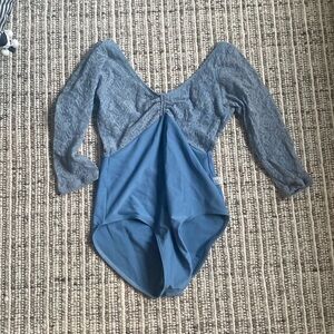 CLASS IN LEOTARD/BABY BLUE/SMALL